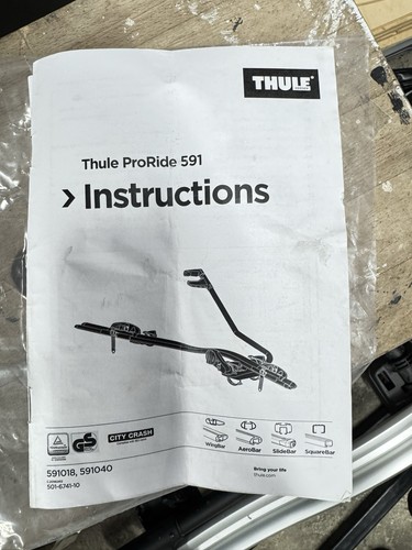 Thule pro ride 591 cycle - thule,