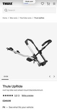 THULE UpRide Cycle Carrier and